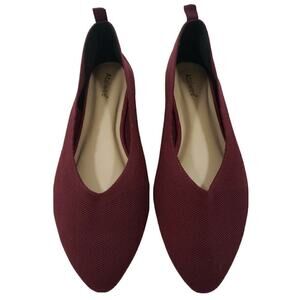 Ataiwee ~Women's Size 12~ Burgundy/Red Flat Shoes Class Ballet Flat NEW.